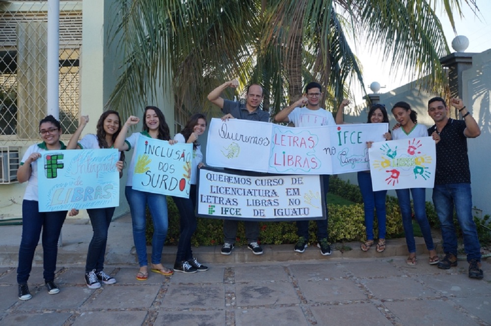 Comunidade de surdos reivindica curso de graduação em Letras Libras em Iguatu