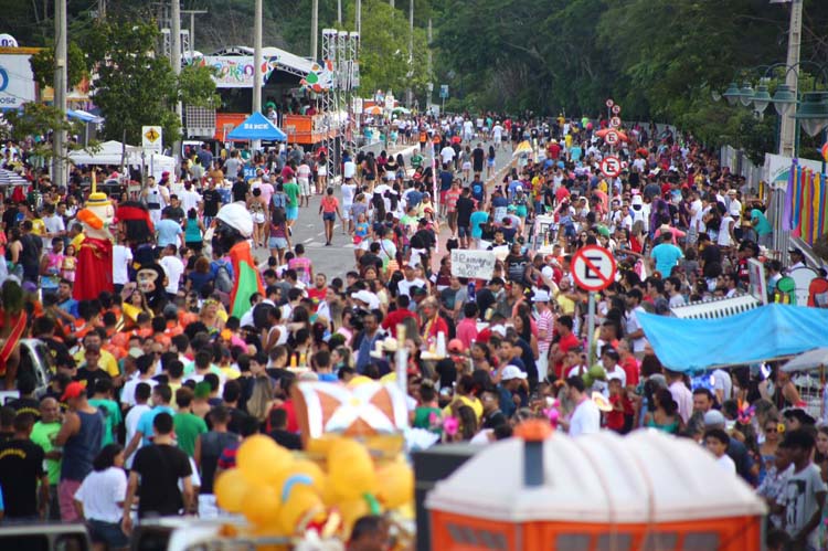 Prefeitura estima que 330 mil pessoas participaram do Corso 2017