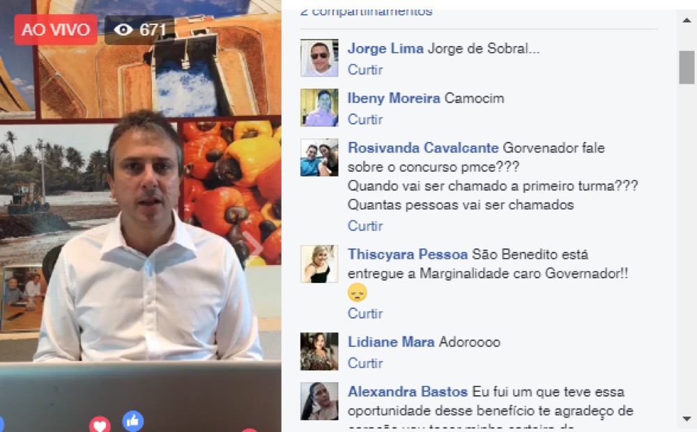 Mil vagas  Governador avisa no Facebook que terá concurso para agente penitenciário