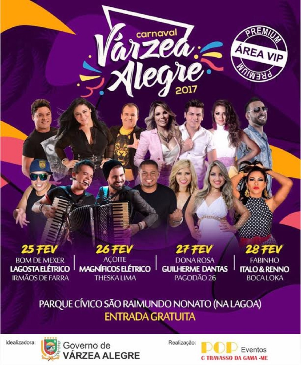 Carnaval de Várzea Alegre será realizado sem investimento de dinheiro público