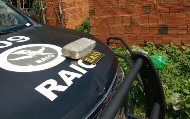 RAIO apreende 1quilo e 149gramas de maconha em Barbalha.