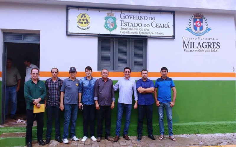 Milagres-Ce: Governo Municipal entrega novo Posto Avançado do DETRAN/CE