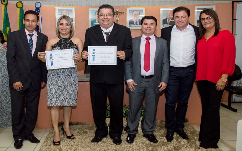 Dr. Fabricio Rolim e Dra. Luciana Rolim recebem título de Cidadão Jaguaribarense
