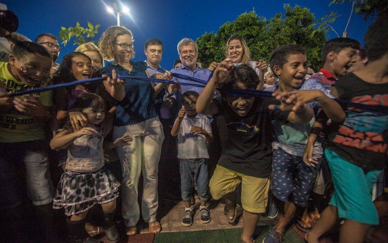 Primeira Brinquedopraça do Ceará é inaugurada em Juazeiro do Norte