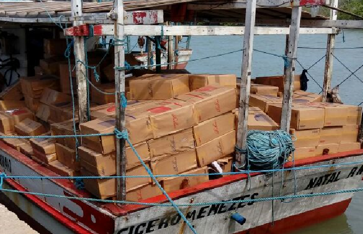 Megaoperação desarticula em Beberibe quadrilha acusada de contrabando internacional de cigarros