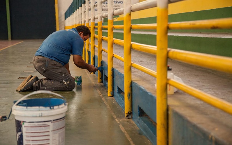 Juazeiro do Norte – Ginásio Poliesportivo recebe melhorias