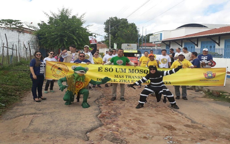 Juazeiro do Norte – Bairro Pedrinhas recebe ações do Dia ‘D’ de Combate ao Aedes aegypti