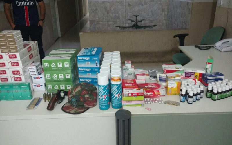 Mauriti – Comerciante é preso por posse irregular de arma de fogo e venda de medicamentos sem procedência.