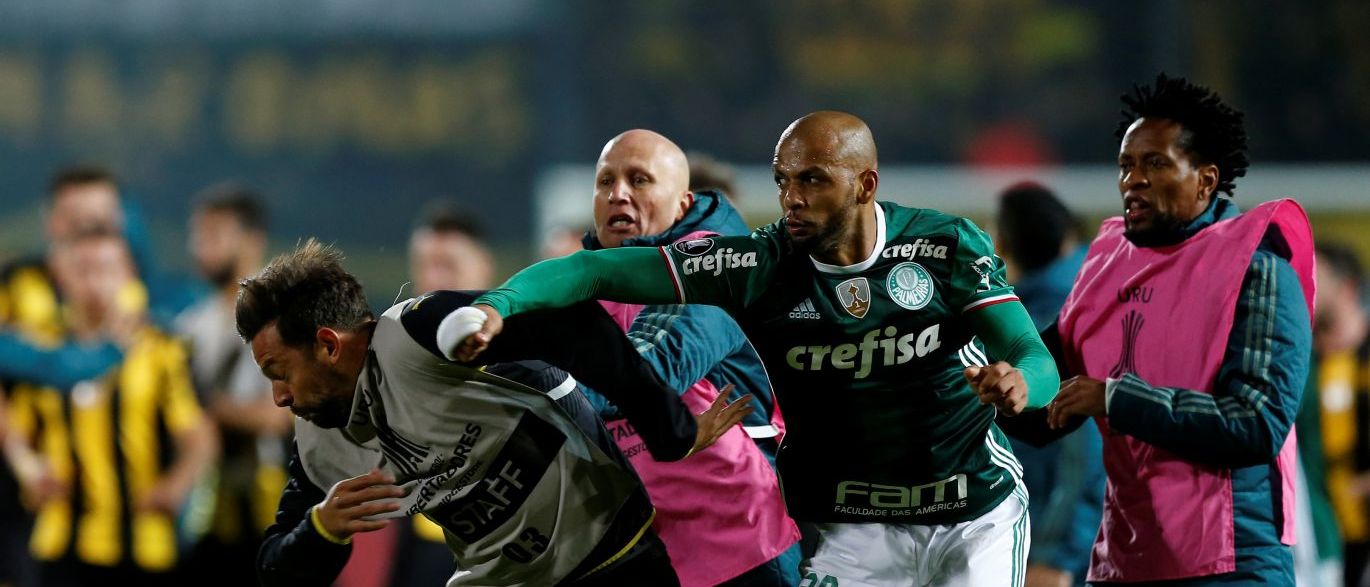 Conmebol denuncia Palmeiras por ‘lançamento de objetos’ e ‘desordem’