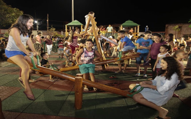 Granjeiro-Ce ganha brinquedo praça nessa quarta feira