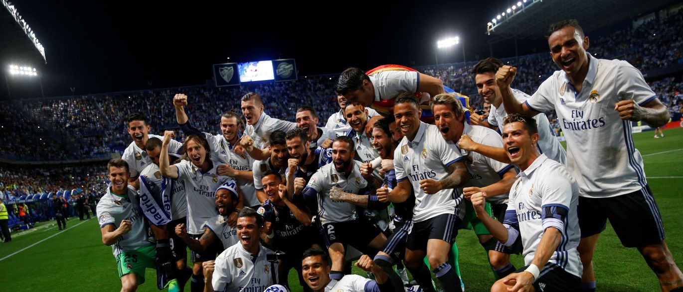 Real Madrid vence Málaga e volta a ser campeão espanhol após 5 anos