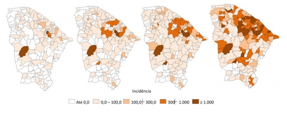 Nove cidades do Ceará têm nível epidêmico de febre chikungunya, diz boletim