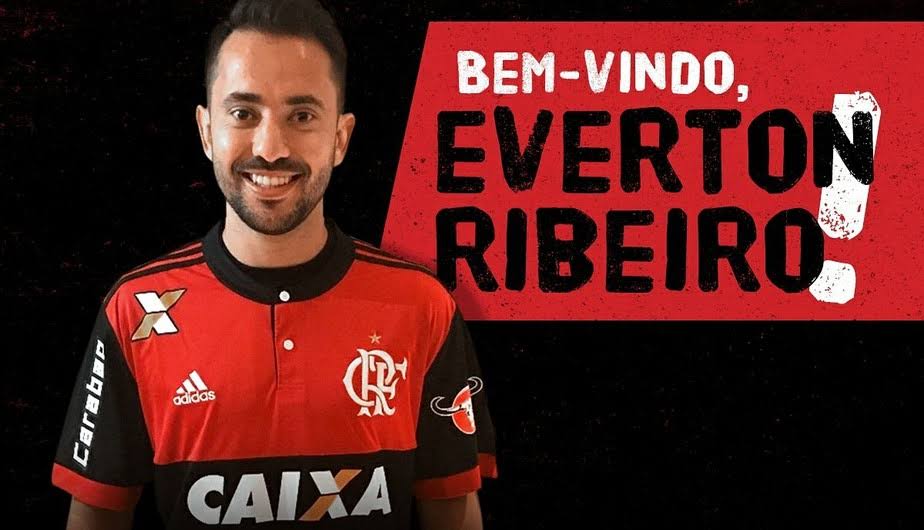 Flamengo anuncia Éverton Ribeiro; apresentação será nesta terça, na Gávea