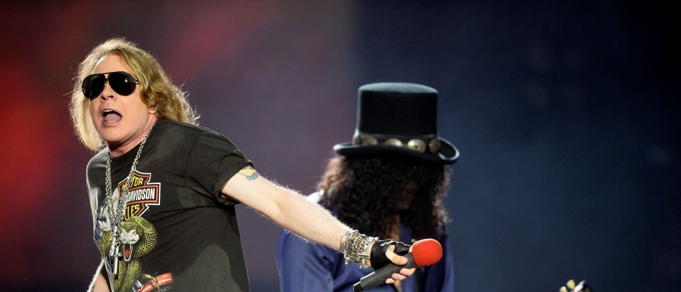 Guns pode lançar novo álbum após volta de Slash e McKagan
