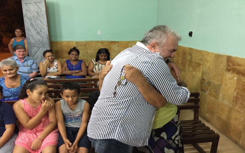 Prefeito e vereadores de Nova Olinda-CE se reúnem com comunidade da zona rural do município