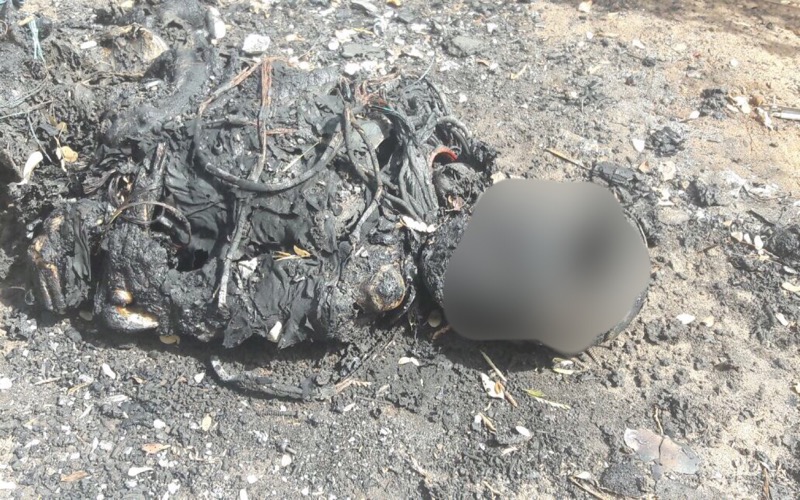 Corpo carbonizado é encontrado em Juazeiro do Norte-CE