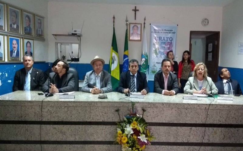 Câmara comemora os 253 anos do Crato em Sessão Solene