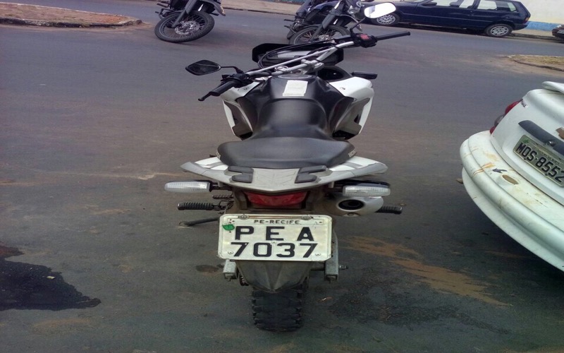 Motocicleta clonada é apreendida em Juazeiro do Norte