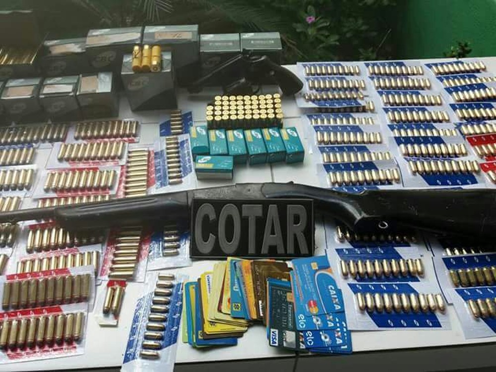 Homem é preso com mais de mil cartuchos de munição em Novo Oriente, no Ceará