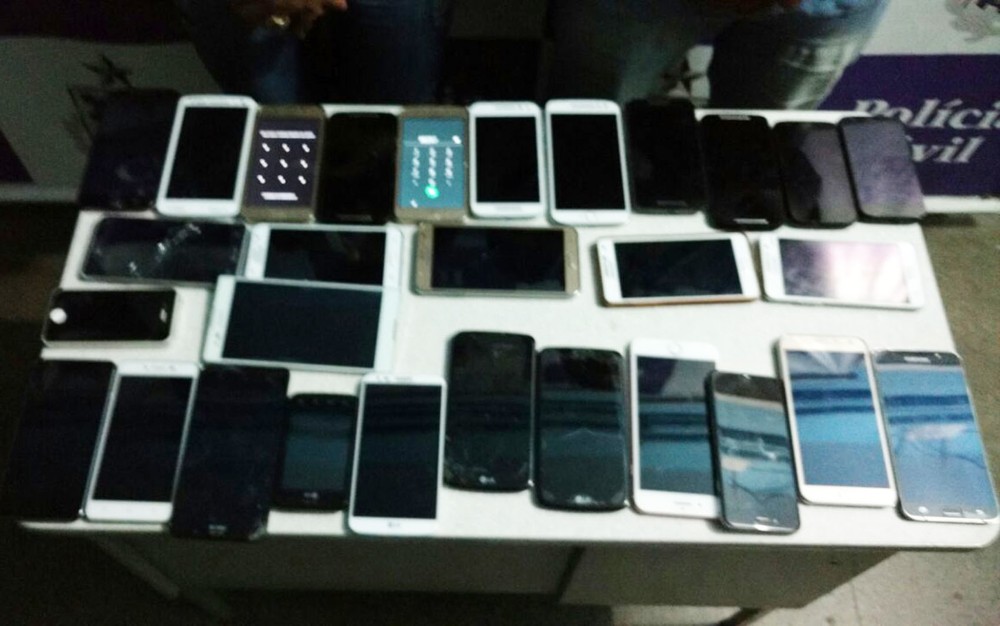 Casal do Maranhão é preso após furtar 29 celulares em festa na Bahia