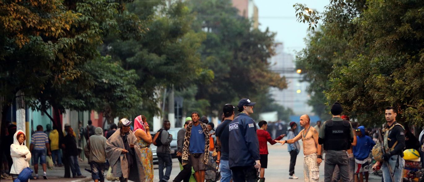 Quantidade de usuários na Cracolândia cresceu 160% no último ano