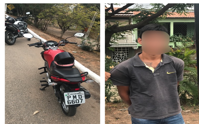 FTA MOTOS recupera moto roubada 25 minutos depois de ter sido tomada de assalto em Juazeiro do Norte
