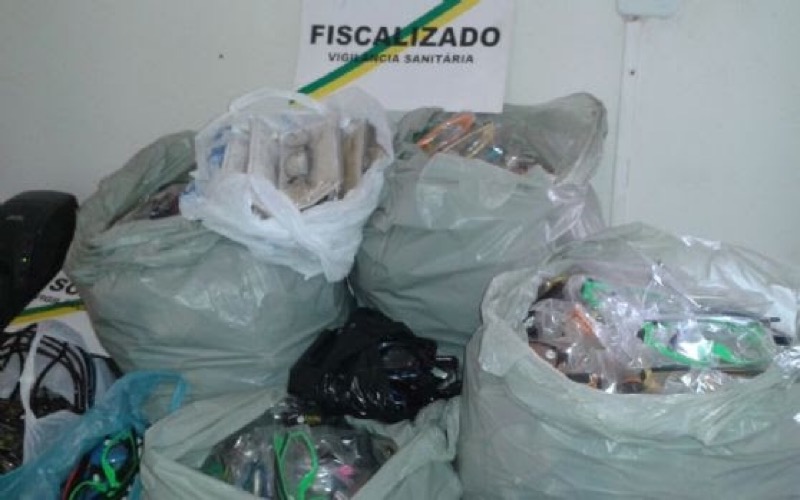 Juazeiro do Norte – Vigilância Sanitária apreende produtos sem autorização para venda