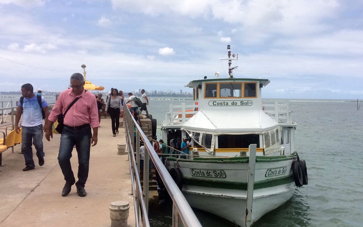 Travessia Salvador – Mar Grande opera com saídas a cada 30 minutos e sem filas nesta terça