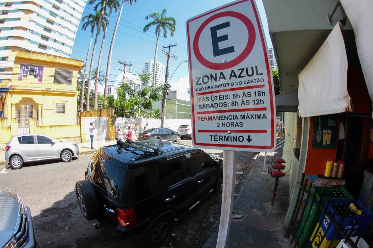 Área central do Recife ganha 77 novas áreas de estacionamento Zona Azul