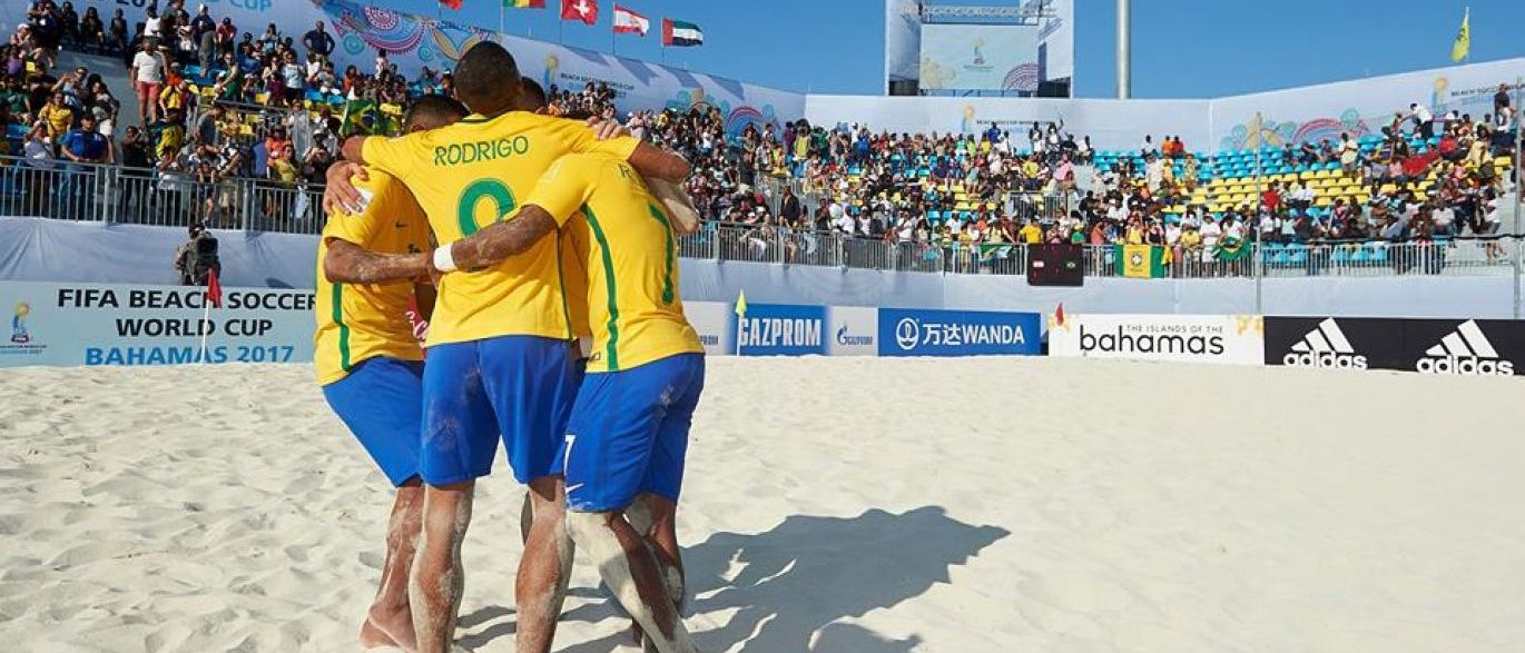 Brasil estreia nesta sexta-feira no Mundialito de Futebol de Areia
