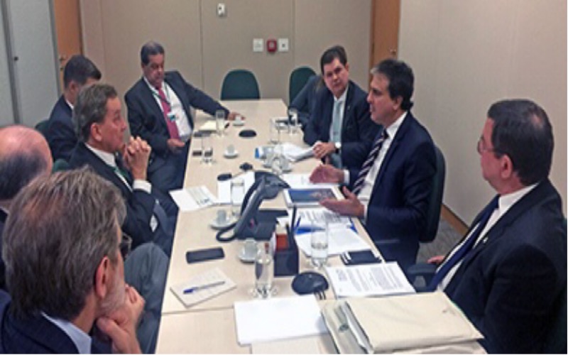 Linha Leste: governador discute liberação de recursos com presidente do BNDES