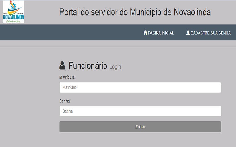 Servidores municipais de Nova Olinda poderão consultar seus espelhos através de portal.