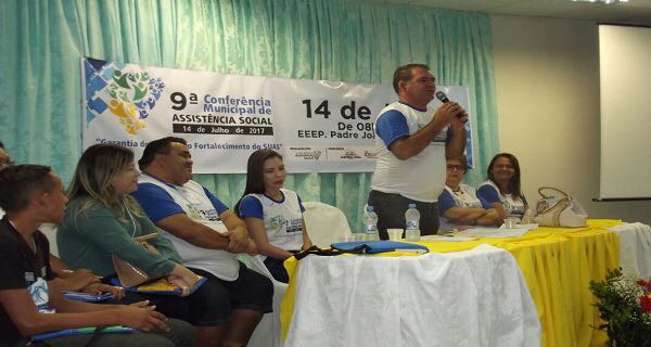 Mauriti promoveu conferencia de assistência social