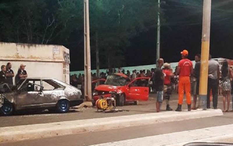 Tragédia em acidente de trânsito envolvendo dois veículos mata três integrantes de uma mesma família em Juazeiro do Norte