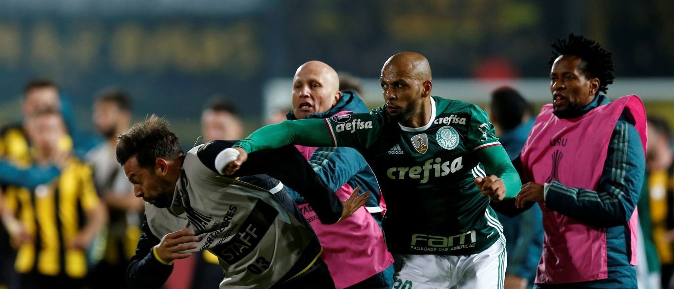Palmeiras anuncia saída de Felipe Melo e coloca o jogador no mercado