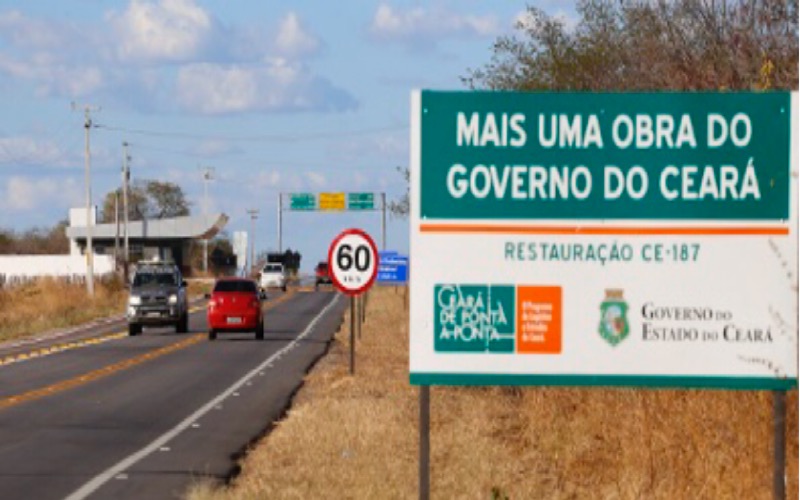 Ceará de Ponta a Ponta: governador entrega trecho da CE-187 entre Ipueiras e Nova Russas