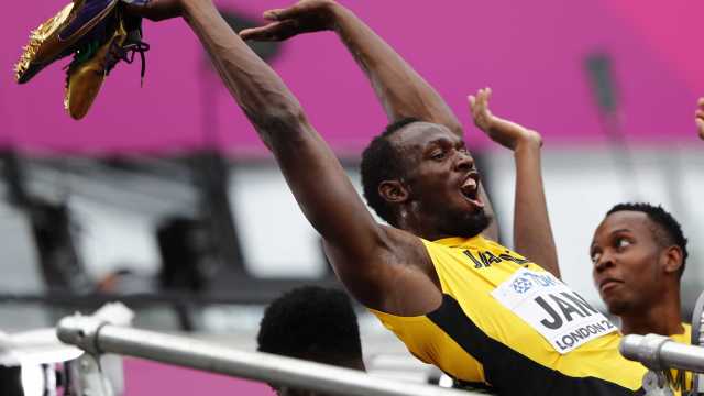 Em Londres, Bolt se despede com o revezamento 4x100m da Jamaica