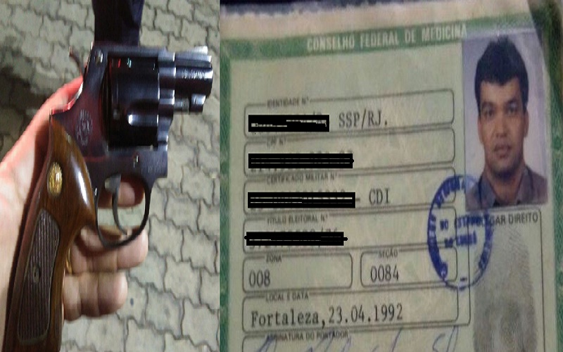 Médico é preso após ameaçar enfermeira com revolver no Hospital Regional do Cariri em Juazeiro do Norte