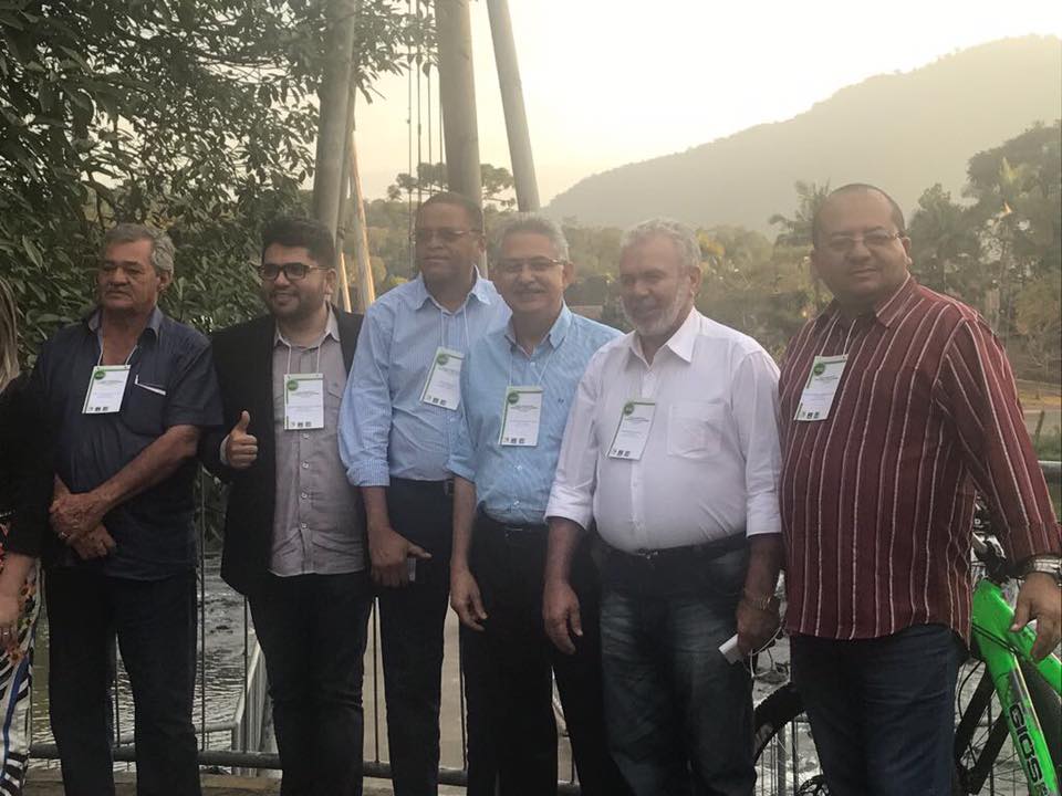 Prefeito de Nova Olinda viaja até Santa Catarina e participa de encontro de gestão municipal.