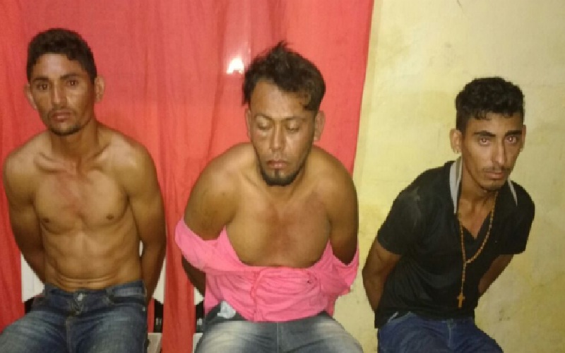 Quadrilha de Aurora é presa por assaltos na cidade de Barro-CE
