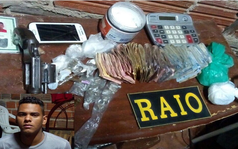 Mais um ponto de comercialização de drogas é fechado em Crato