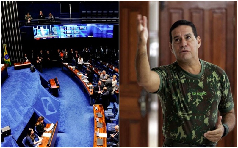 Senadores repudiam afirmação de general do Exército sobre intervenção militar