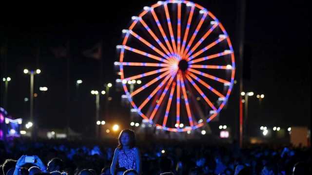 Homem fica preso em tirolesa em novo incidente no Rock in Rio