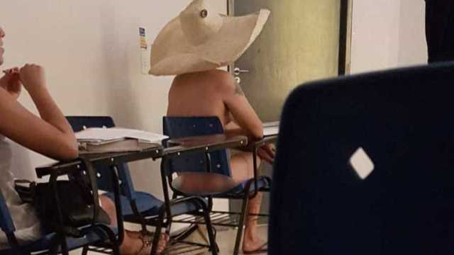 Universitário assiste à aula pelado, faculdade não comenta caso