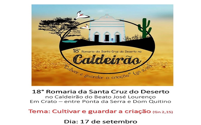 Tradicional Romaria ao Caldeirão do Beato José Lourenço acontece neste domingo (17)