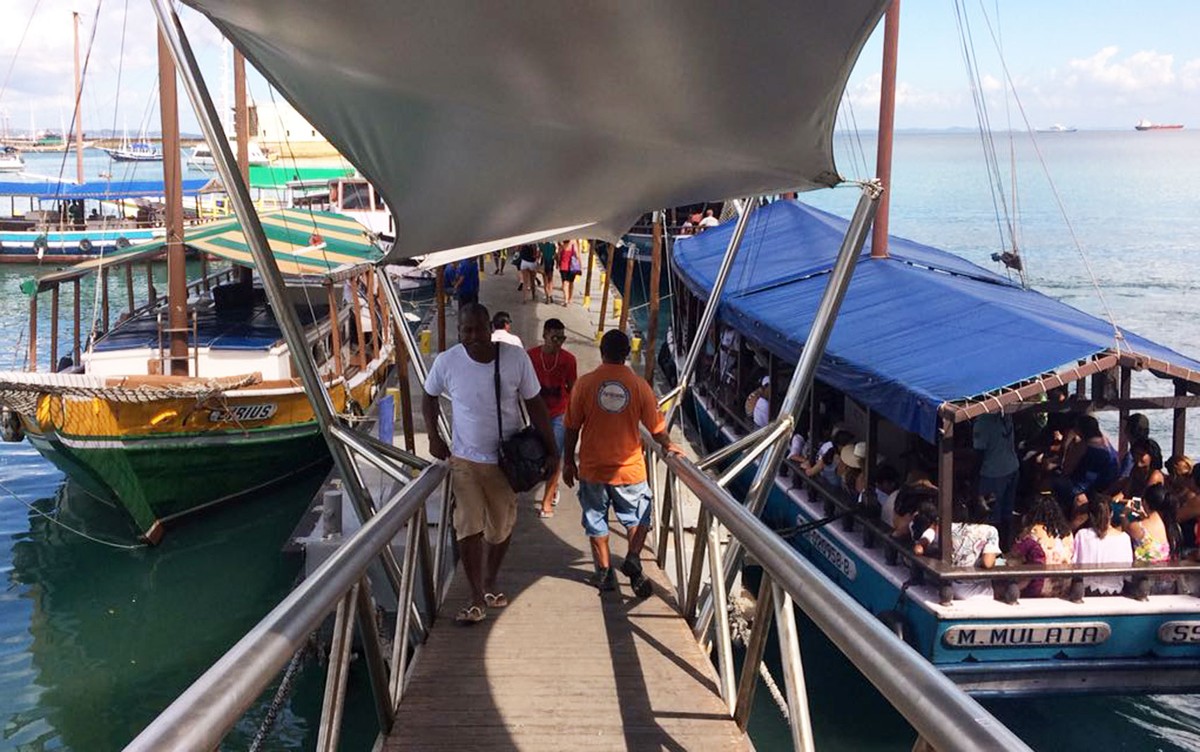 Travessia Salvador-Mar Grande é suspensa pelo segundo dia consecutivo por causa da maré baixa