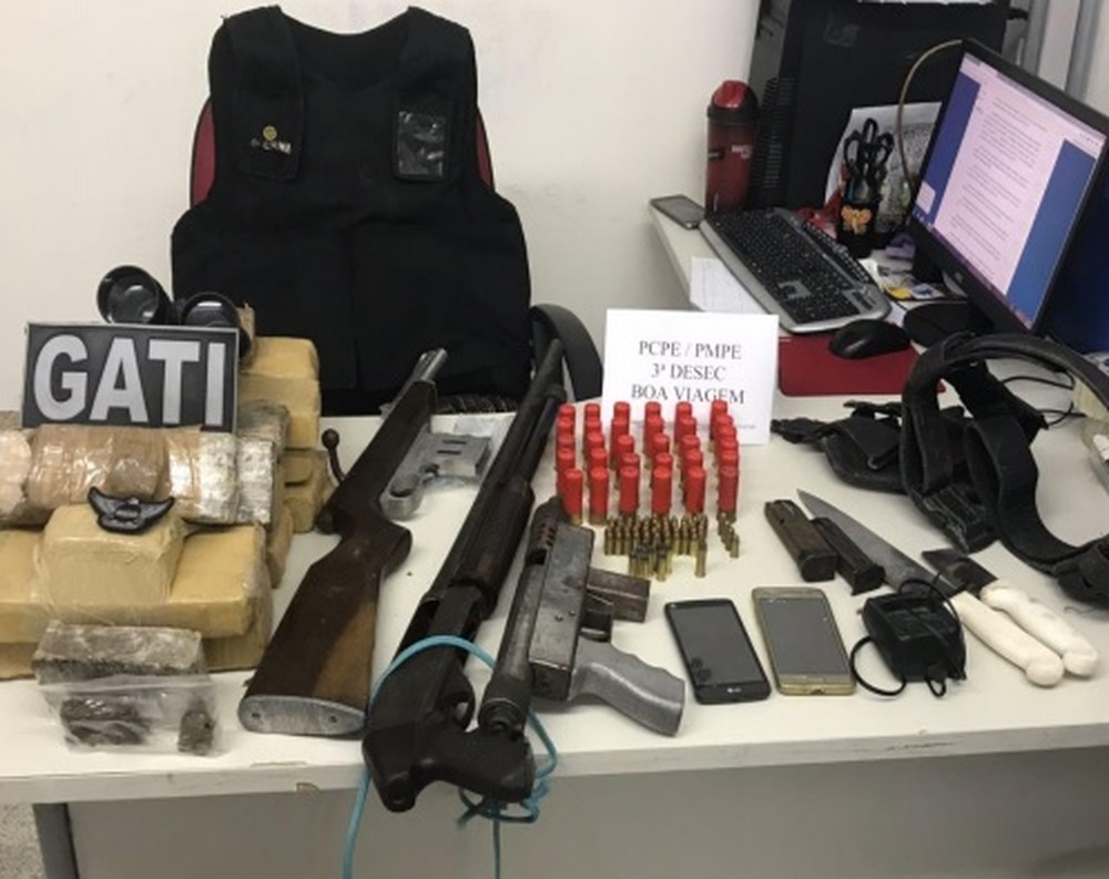 Violência é marca de quadrilha presa no Grande Recife por assaltos e tráfico, diz polícia