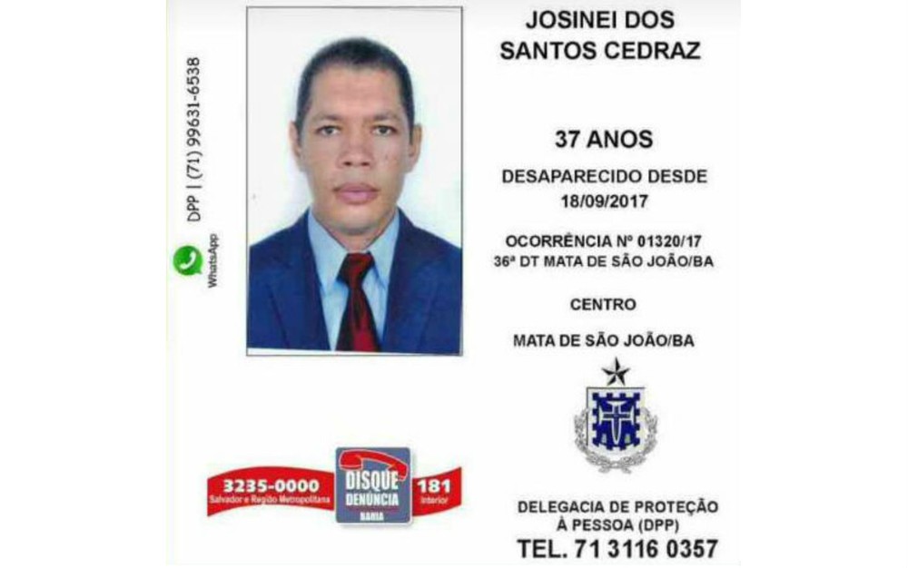 Estudante de Direito está desaparecido há 10 dias e família relata quadro de esquizofrenia