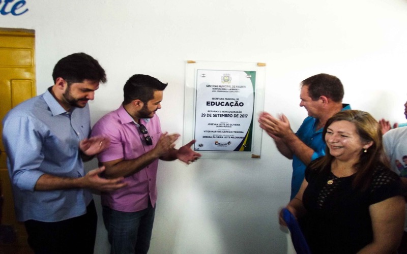 Prefeitura entrega sede da Secretaria de Educação aos Mauritiense reformada