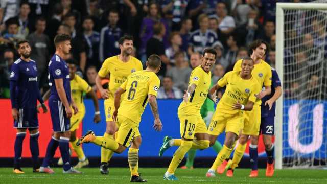 Rodada da Champions tem vitória do PSG com golaço de Neymar; resultados